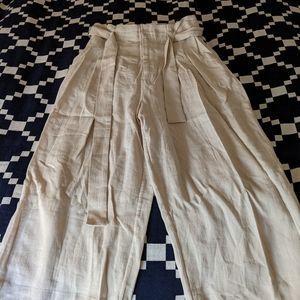 NWT Szeki Crop Paper Bag pants